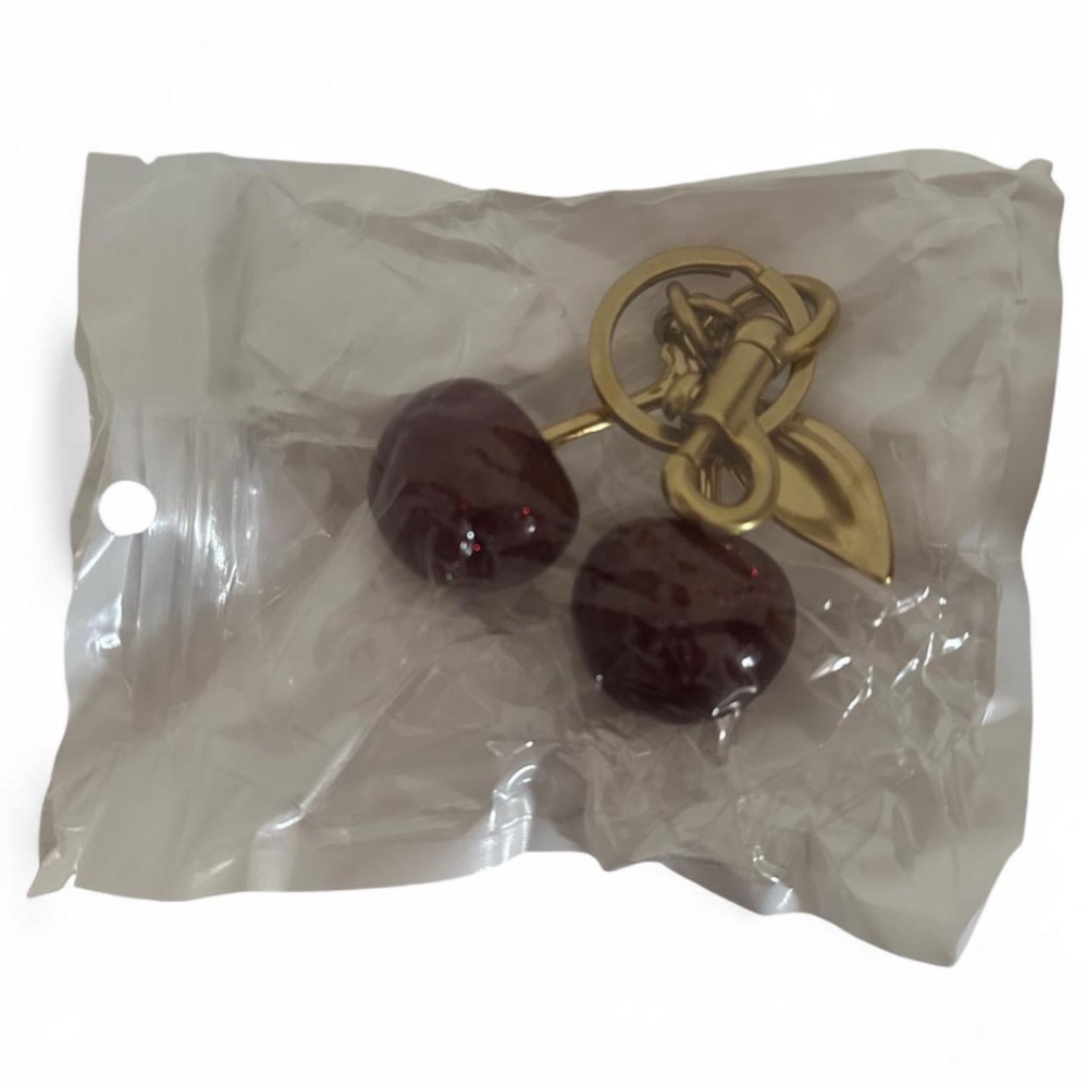 Two High Quality Cherry Keychains Nwt - image 4